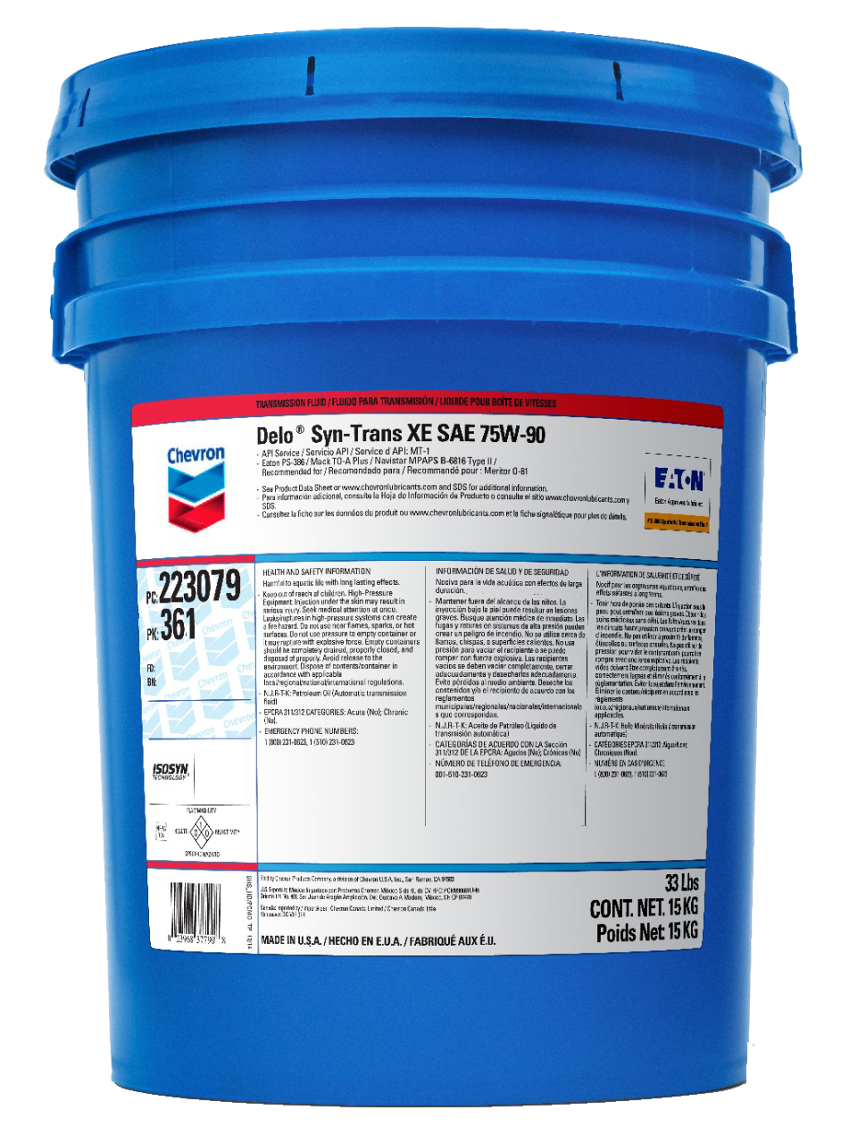 Delo Syn Trans XE Chevron Lubricants Canada delo-syn-trans-xe-chevron-lubricants-canada